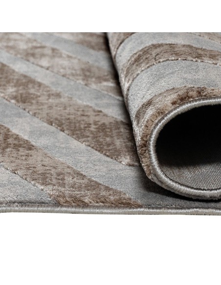 Beauty Home Διάδρομος με το μέτρο Zenia Art 9439 67cm Μπεζ,Γκρι