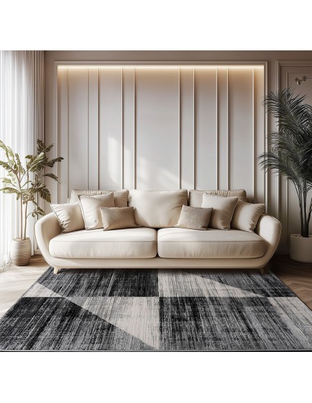 Beauty Home Διάδρομος με το μέτρο Serena Art 9839 67cm Γκρι