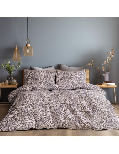 Beauty Home Σετ παπλωματοθήκη φανελένια υπέρδιπλη Gogh Art 12334 230x250 Μόκα