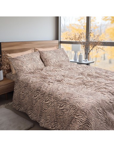 Beauty Home Σετ σεντόνια φανελένια μονά με λάστιχο Matisse Art 12335 105x200+32 Μπεζ