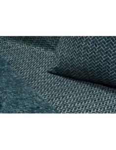 Beauty Home Ριχτάρια σετ 2τμχ Art 8638 (170x240+170x290) Πετρόλ 2