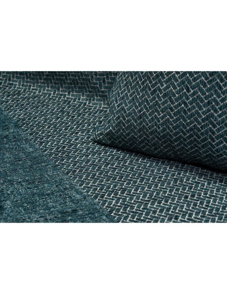 Beauty Home Ριχτάρια σετ 2τμχ Art 8638 (170x240+170x290) Πετρόλ