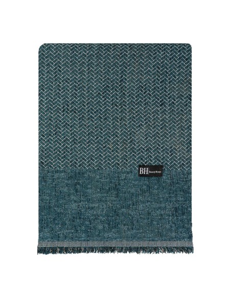 Beauty Home Ριχτάρια σετ 2τμχ Art 8638 (170x240+170x290) Πετρόλ