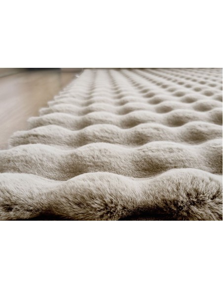 Beauty Home Ταπέτο μπάνιου Bubble Art 9663 45x75 Μόκα