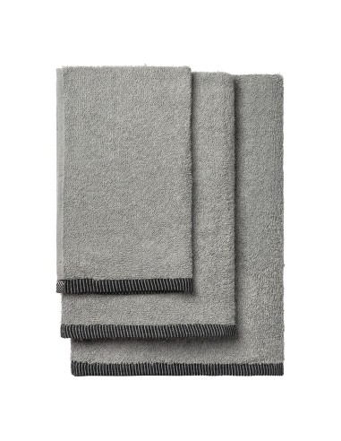 Beauty Home Σετ πετσέτες Art 3451 Σετ 3τμχ Γκρι