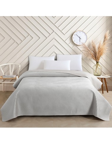 ΚΟΥΒΕΡΛΙ ΥΠΕΡΔΙΠΛΟ OMNIA GREY (220Χ240)