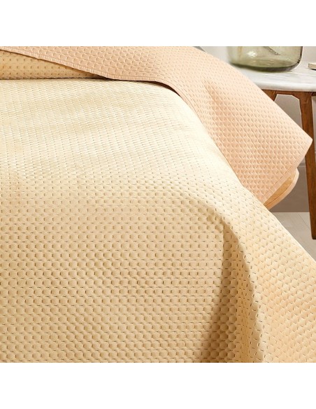 ΚΟΥΒΕΡΛΙ KING SIZE OMNIA BEIGE (260Χ240)