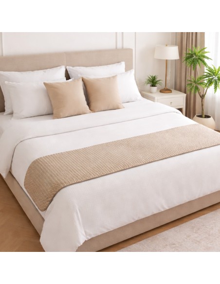 ΤΡΑΒΕΡΣΑ ΚΡΕΒΑΤΙΟΥ OMNIA GREIGE (55Χ250)