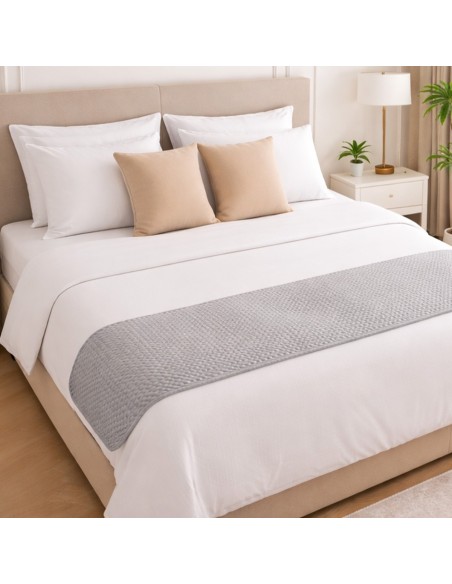 ΤΡΑΒΕΡΣΑ ΚΡΕΒΑΤΙΟΥ OMNIA GREY (55Χ250)