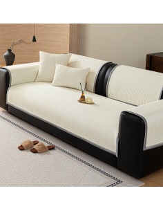 ΜΠΡΑΤΣΟ ΚΑΝΑΠΕ AUGUST ECRU (90X90) 2