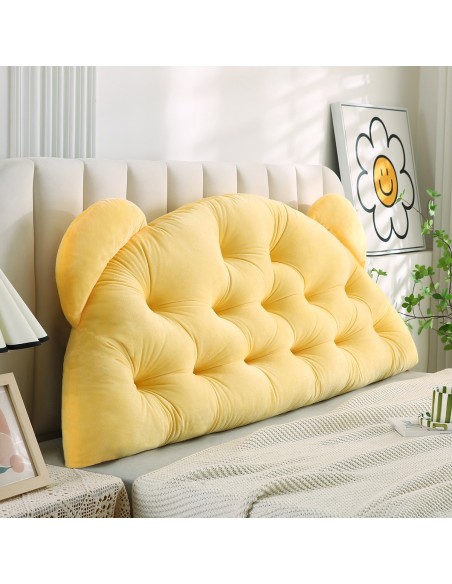 ΜΑΞΙΛΑΡΙ ΓΙΑ ΚΕΦΑΛΑΡΙ ΚΡΕΒΑΤΙΟΥ BEAR LEMON (90Χ55)