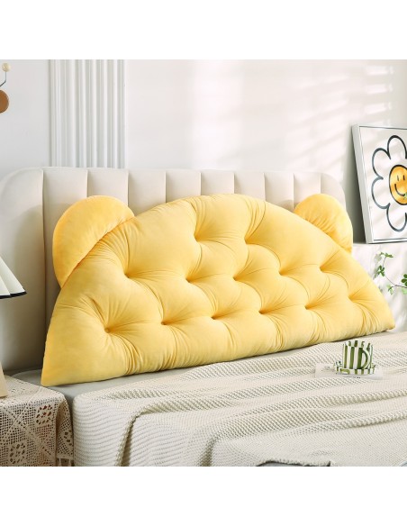 ΜΑΞΙΛΑΡΙ ΓΙΑ ΚΕΦΑΛΑΡΙ ΚΡΕΒΑΤΙΟΥ BEAR LEMON (90Χ55)