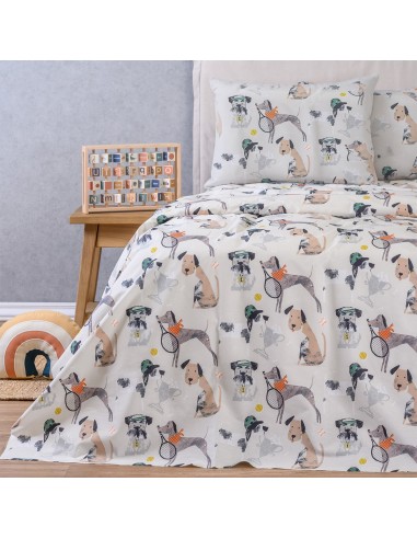 ΣΕΤ ΣΕΝΤΟΝΙΑ ΜΟΝΑ DOGGY KIDS LINE (170X270)