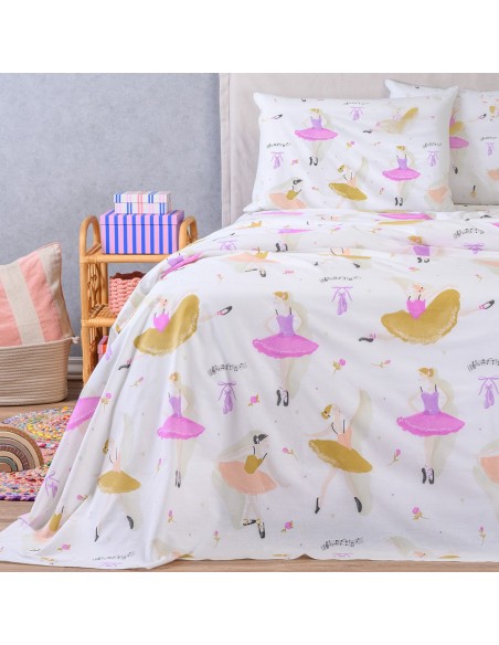 ΣΕΤ ΣΕΝΤΟΝΙΑ ΜΟΝΑ (Λ) DANCER KIDS LINE (100X200+32)