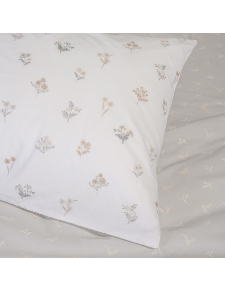 ΣΕΤ ΜΑΞΙΛΑΡΟΘΗΚΕΣ (Π) SPRING LIGHT GREY ULTRA LINE (50X70)