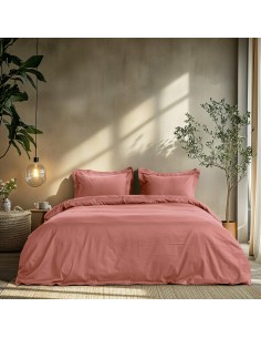 Beauty Home Σετ σεντόνια μονά με λάστιχο Art 1700 Harmony 110x200+30 Σάπιο μήλο