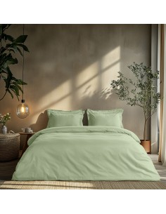 Beauty Home Σετ σεντόνια υπέρδιπλα με λάστιχο Art 1700 Harmony 170x200+30 Μέντα