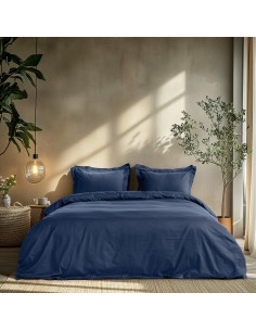 Beauty Home Ζεύγος μαξιλαροθήκες μονόχρωμες Art 1700 Harmony 52x73 Μπλε