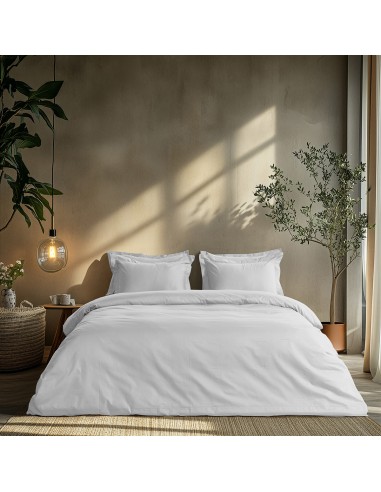 Beauty Home Ζεύγος μαξιλαροθήκες μονόχρωμες Art 1700 Harmony 52x73 Λευκό
