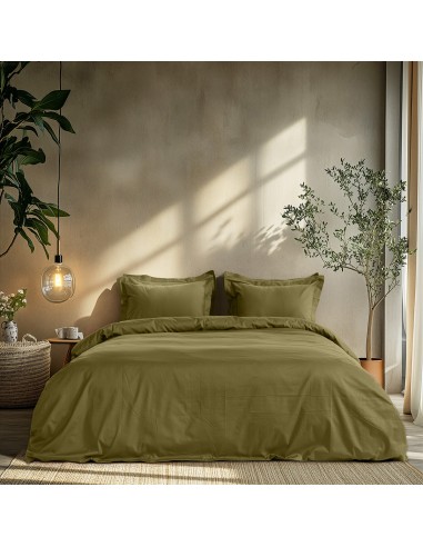 Beauty Home Ζεύγος μαξιλαροθήκες μονόχρωμες Art 1700 Harmony 52x73 Λαδί