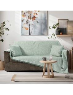 Beauty Home Μαξιλαροθήκη διακοσμητική Amos Art 8716 40x40 Βεραμάν