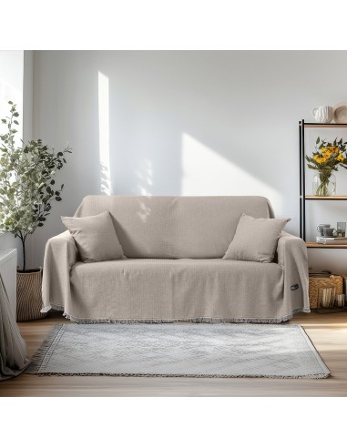 Beauty Home Ριχτάρια σετ 3τμχ Amos Art 8720 (170x170+170x240+170x290) Γκρι