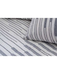 Beauty Home Σετ σεντόνια μονά με λάστιχο Glory Art 12362 110x200+32 Εκρού 2