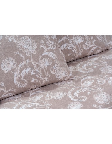 Beauty Home Σετ σεντόνια King size Glory Art 12368 280x265 Μπεζ