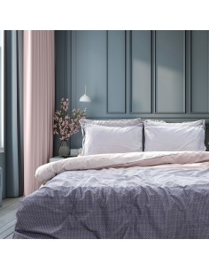 Beauty Home Σετ σεντόνια μονά με λάστιχο Glory Art 12369 110x200+32 Γκρι