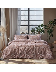 Beauty Home Σετ κουβερλί μονό Glory Art 12380 160x230 Μόκα