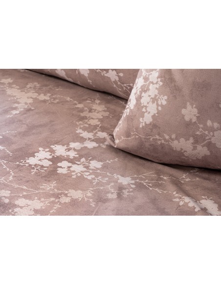 Beauty Home Σετ σεντόνια υπέρδιπλα Glory Art 12380 240x265 Μόκα