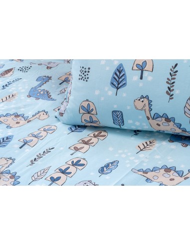 Beauty Home Σετ σεντόνια μονά Candy Art 6325 170x265 Σιέλ