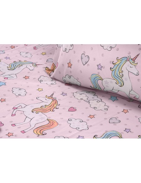 Beauty Home Σετ κουβερλί μονό Candy Art 6328 160x230 Ροζ