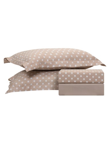 Beauty Home Σετ κουβερλί μονό Art 10101 Fancy 160x230 Μπεζ