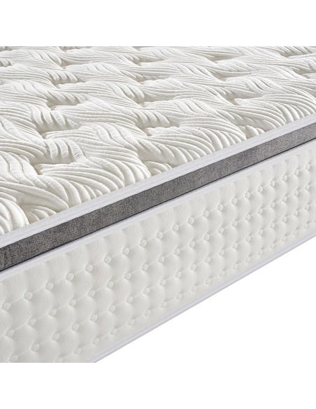 Beauty Home Στρώμα Luxe Υπέρδιπλο 160x200x36 Λευκό