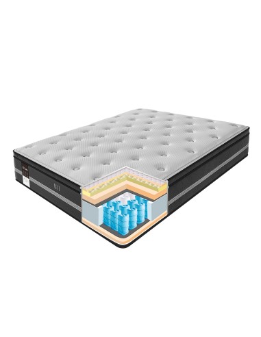 Beauty Home Στρώμα Pedic Υπέρδιπλο 160x200x32,5 Γκρι,Ανθρακί