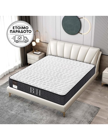 Beauty Home Στρώμα Relax Μονό 100x200x28 Λευκό