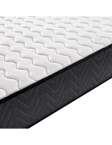 Beauty Home Στρώμα Relax Μονό 100x200x28 Λευκό,Ανθρακί