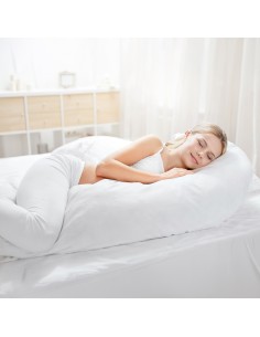 Beauty Home Μαξιλάρι σώματος Benefit Art 4087 50Χ160 Λευκό