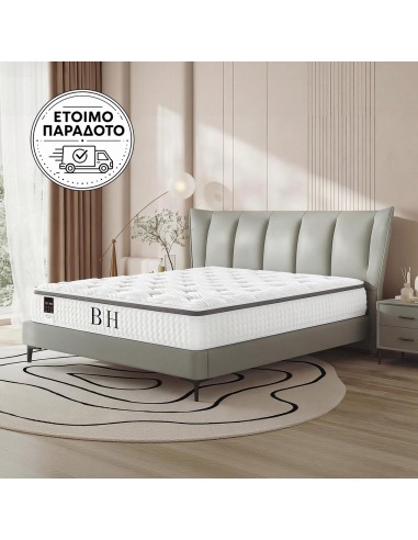 Beauty Home Στρώμα Luxe Διπλό 150x200x36 Λευκό