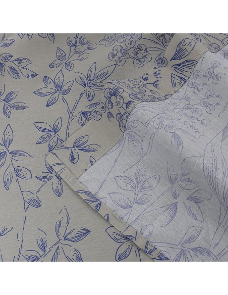 Beauty Home Σετ σεντόνια υπέρδιπλα με λάστιχο Memories Art 12677 165x200+30 Μπεζ,Γκρι