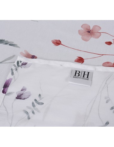 Beauty Home Σετ σεντόνια υπέρδιπλα με λάστιχο Memories Art 12681 165x200+30 Εκρού,Βεραμάν