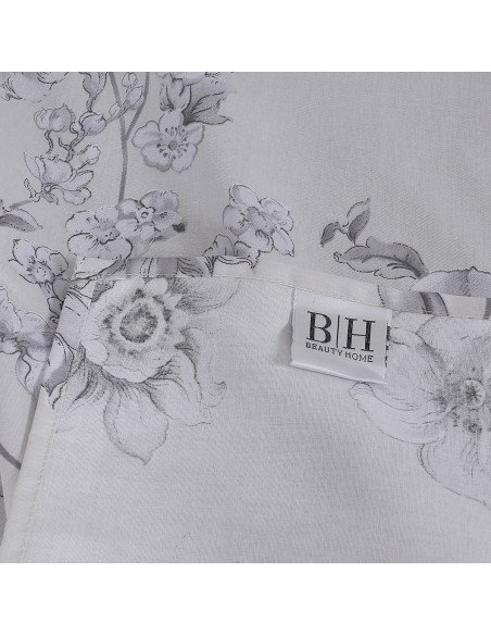 Beauty Home Σετ σεντόνια υπέρδιπλα με λάστιχο Memories Art 12683 165x200+30 Μπεζ