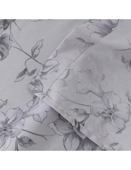 Beauty Home Σετ σεντόνια υπέρδιπλα με λάστιχο Memories Art 12683 165x200+30 Μπεζ