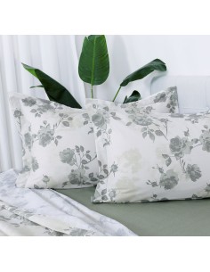 Beauty Home Σετ σεντόνια υπέρδιπλα με λάστιχο Memories Art 12686 165x200+30 Λαδί 2