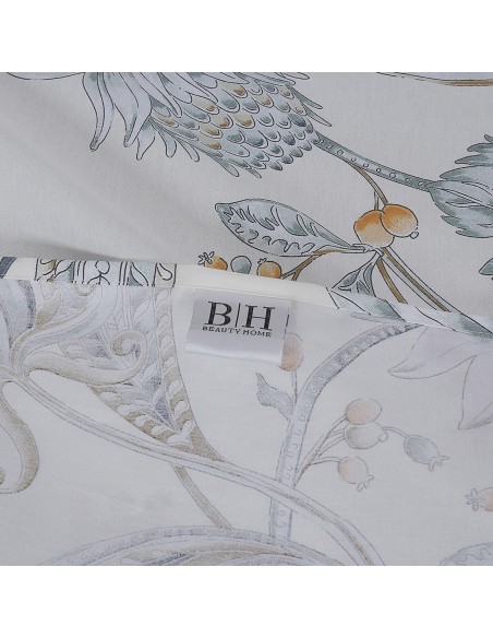 Beauty Home Σετ σεντόνια υπέρδιπλα με λάστιχο Memories Art 12694 165x200+30 Μπεζ