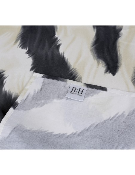 Beauty Home Σετ σεντόνια υπέρδιπλα με λάστιχο Memories Art 12695 165x200+30 Μπεζ