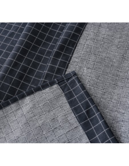 Beauty Home Σετ σεντόνια υπέρδιπλα με λάστιχο Memories Art 12697 165x200+30 Ανθρακί