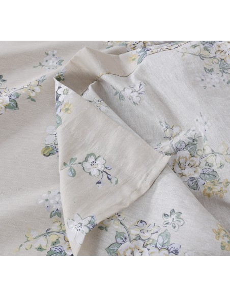 Beauty Home Σετ σεντόνια υπέρδιπλα με λάστιχο Memories Art 12698 165x200+30 Μπεζ