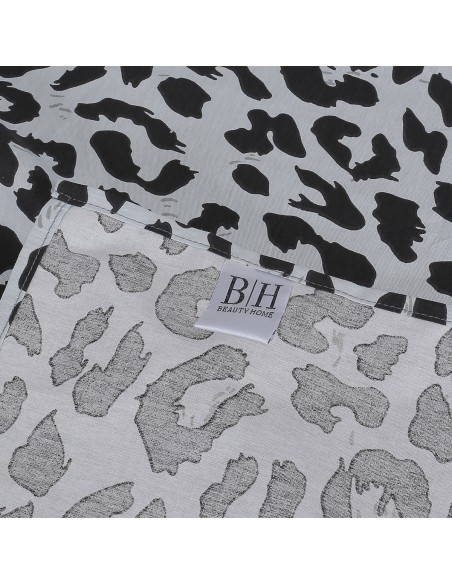 Beauty Home Σετ σεντόνια υπέρδιπλα με λάστιχο Memories Art 12699 165x200+30 Γκρι,Σιέλ